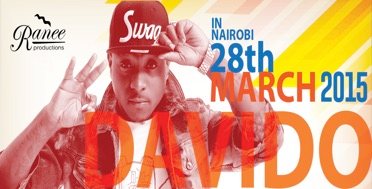 Poster: Davido in Nairobi, 28 March 2015