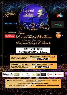 Poster: Rahat Fateh Ali Khan: The Legend Returns